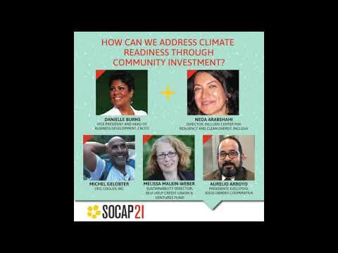 SOCAP21 - How Can We Address Climate Readiness Through Community Investment?