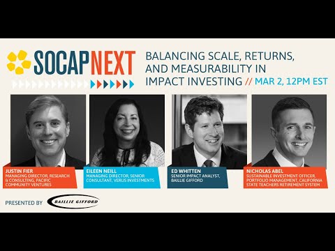 Balancing Scale, Returns, and Measurability in Impact Investing
