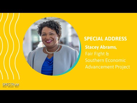 Special Address from Stacey Abrams on Fair Fight &amp; Southern Economic Advancement Project