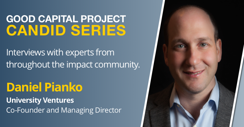 Daniel Pianko, University Ventures - GCP Candid Series