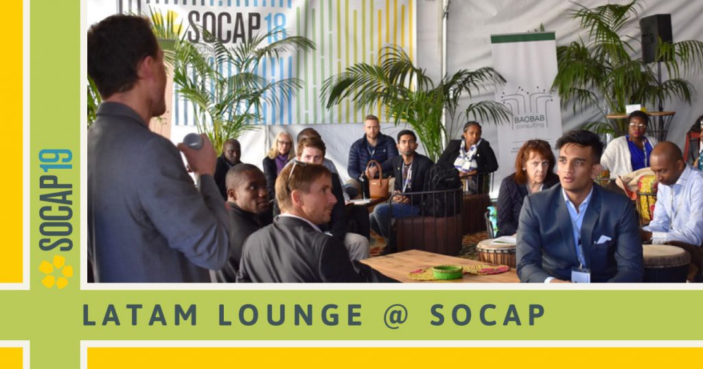 Join Us at the LatAm Lounge @ SOCAP19