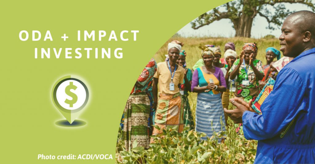 Official Development Assistance and Impact Investing Can Work Together to Make the World a Better Place