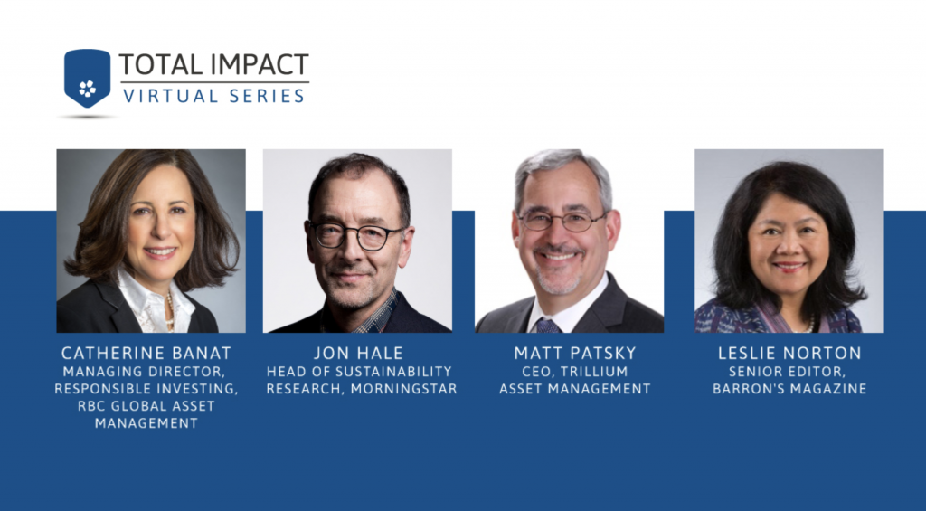 Total Impact Virtual Series  |  Performance of ESG and Sustainable Funds