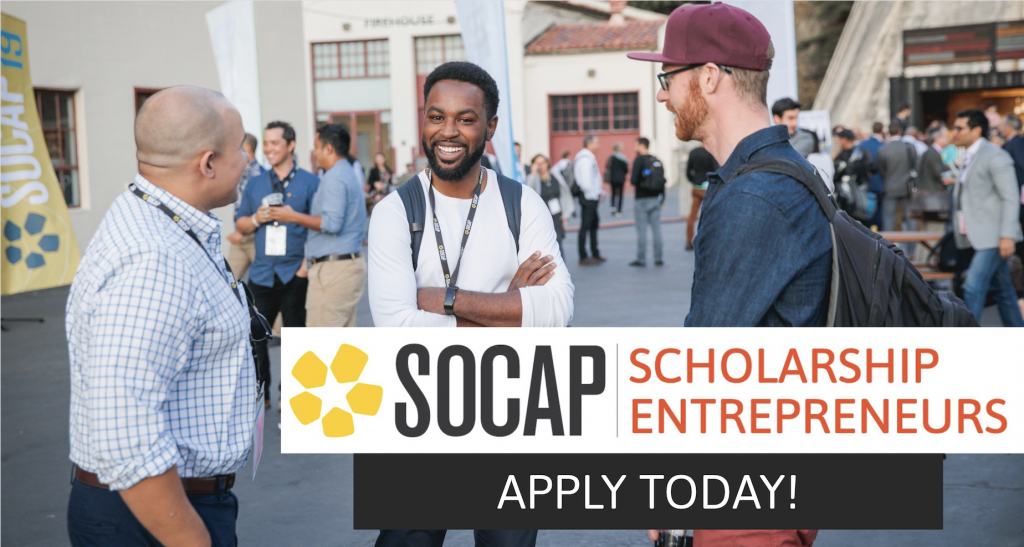 Applications Open Come to SOCAP20 Virtual as a SOCAP Social