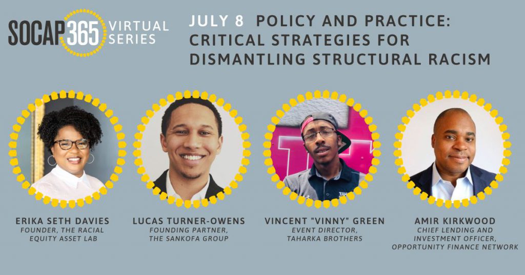 Leveraging Market Forces to Dismantle Systemic Racism and Develop Community Resiliency