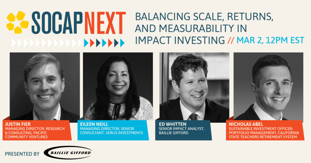 Balancing Scale, Returns, and Measurability in Impact Investing