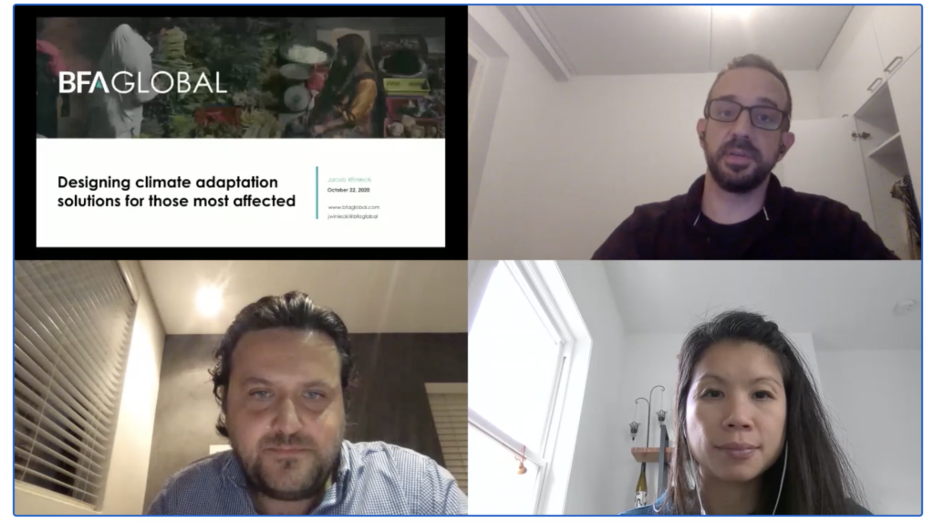 Funding Innovations in Climate Change Adaptation for Those Most Impacted by the Climate Crisis