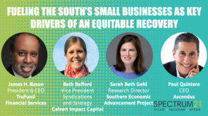 Fueling the South's Small Businesses panel graphic