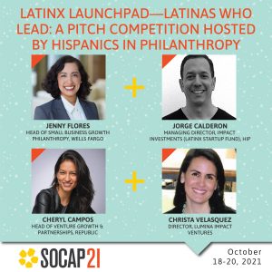 Latinx Launchpad—Latinas Who Lead: A Pitch Competition Hosted by Hispanics in Philanthropy
