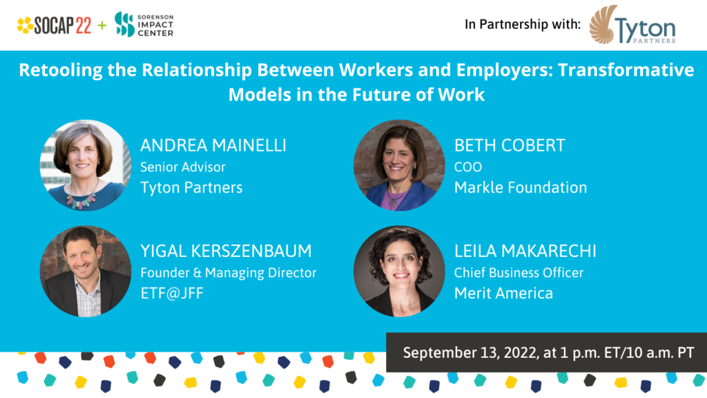 Webinar Registration: Retooling the Relationship Between Workers and Employers: Transformative Models in the Future of Work