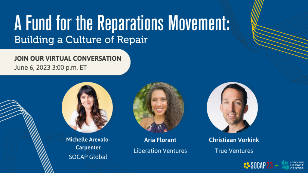 Webinar Registration — A Fund for the Reparations Movement: Building a Culture of Repair