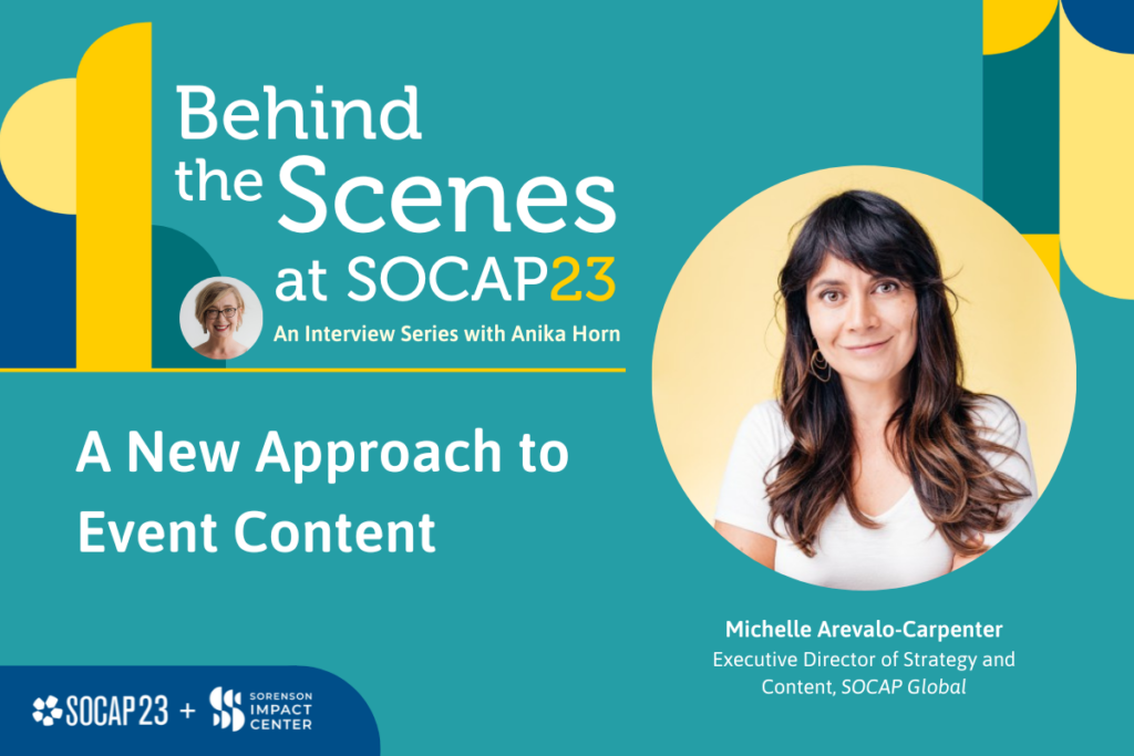 A New Approach to Event Content and Curation at SOCAP23
