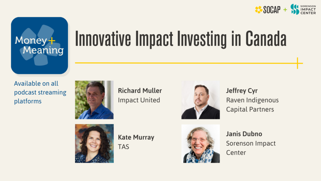 Innovative Impact Investing in Canada