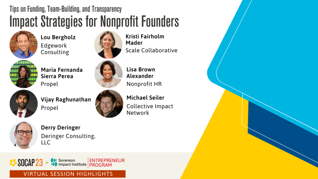 Impact Strategies for Nonprofit Founders