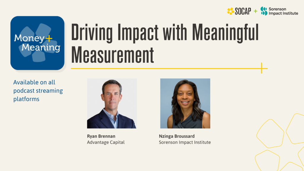 Driving Impact with Meaningful Measurement