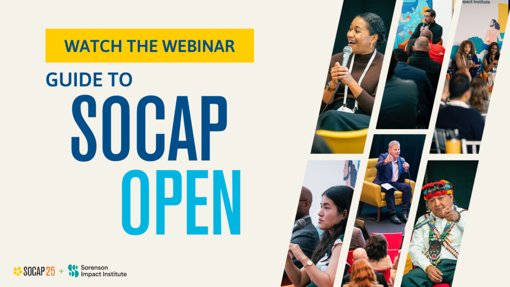 Guide to SOCAP Open: Advice and Tips From the SOCAP Team