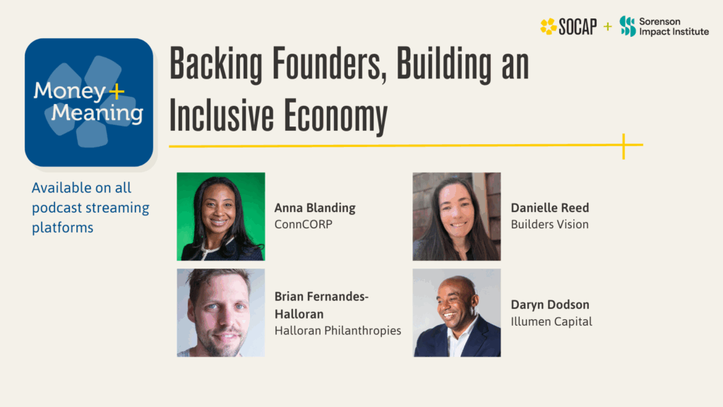 Backing Founders, Building an Inclusive Economy