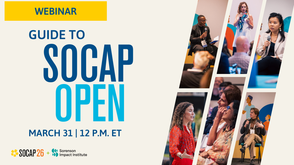 Webinar: Guide to SOCAP Open 2026